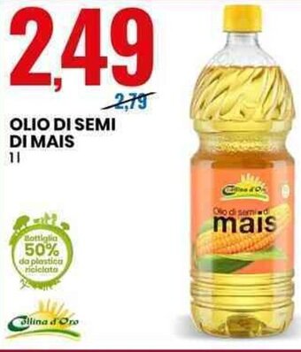 Eurospin OLIO DI SEMI DI MAIS 1 l offerta