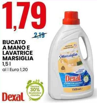 Eurospin BUCATO A MANO E LAVATRICE MARSIGLIA 1,5 l offerta