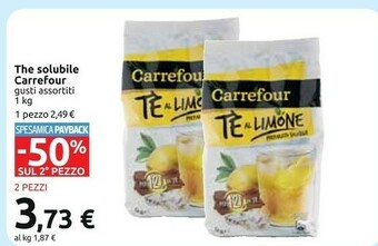 Carrefour Carrefour The Solubile offerta
