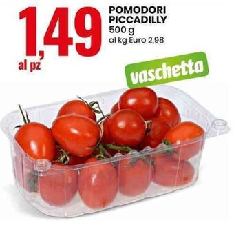 Eurospin POMODORI PICCADILLY 500 g offerta