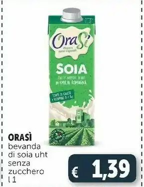 Deco Supermercati Orasi Latte di soia offerta