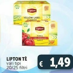 Deco Supermercati Lipton Tea The offerta