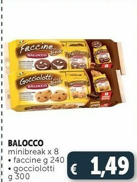 Deco Supermercati Balocco Biscotti offerta