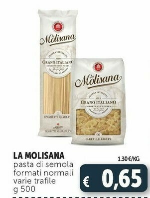 Deco Supermercati La Molisana Pasta di semola offerta