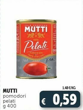Deco Supermercati Mutti Pomodori pelati offerta