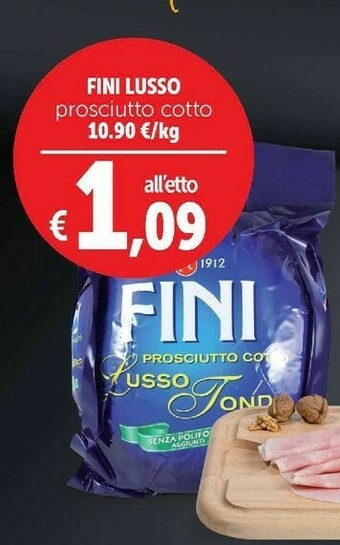 Deco Supermercati Fini Modena Prosciutto Cotto offerta