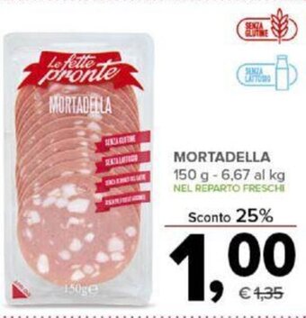 Todis MORTADELLA 150 g offerta