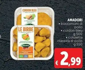 Deco Supermercati Amadori Bocconcini Di Pollo offerta