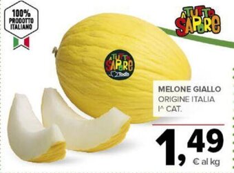 Todis MELONE GIALLO ORIGINE ITALIA I^ CAT. offerta