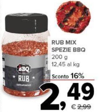 RUB MIX SPEZIE BBQ 200 g