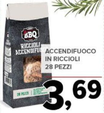 ACCENDIFUOCO IN RICCIOLI 28 PEZZI