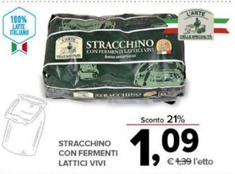 Todis STRACCHINO CON FERMENTI LATTICI VIVI offerta