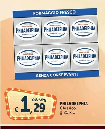Deco Supermercati Philadelphia Classico offerta