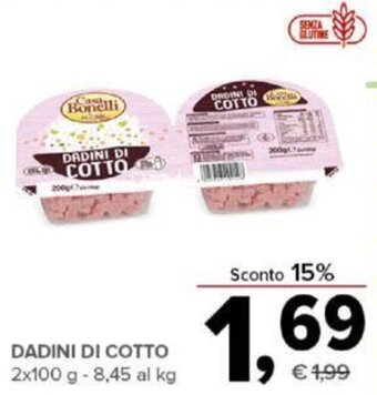 Todis DADINI DI COTTO 2x100 g offerta