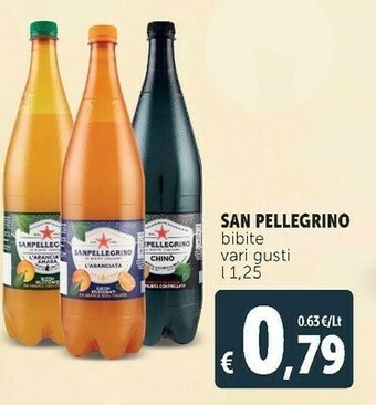 Deco Supermercati San Pellegrino Bibite offerta