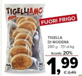 Todis TIGELLA DI MODENA 280 g offerta