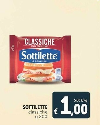 Deco Supermercati Sottilette Classiche offerta