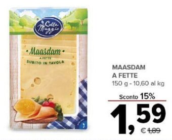 Todis MAASDAM A FETTE 150 g offerta