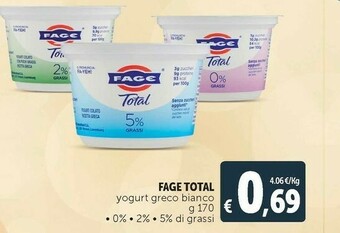 Deco Supermercati Fage Yogurt Greco Bianco offerta