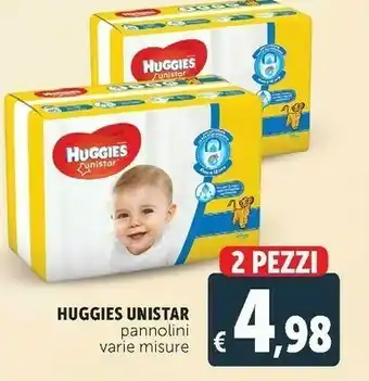Deco Supermercati Huggies Pannolini offerta