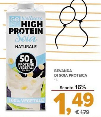 Todis BEVANDA DI SOIA PROTEICA 1L offerta