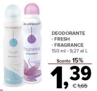 Todis DEODORANTE - FRESH - FRAGRANCE 150 ml offerta
