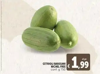 Deco Supermercati Cetrioli Baresani Nichel Free offerta