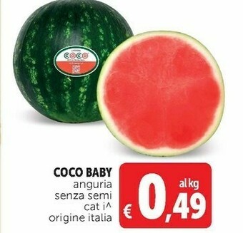 Deco Supermercati Coco Baby Anguria offerta