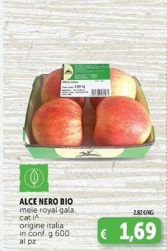 Deco Supermercati Alce Nero Mele Royal Gala offerta