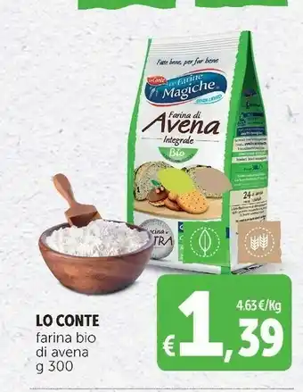 Deco Supermercati Lo Conte Farina Bio Di Avena offerta