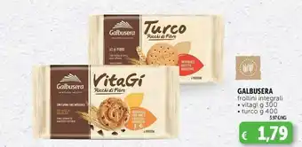 Deco Supermercati Galbusera Frollini Integrali offerta