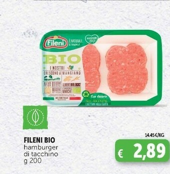 Deco Supermercati Fileni Hamburger Di Tacchino offerta