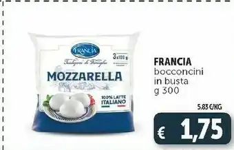 Deco Supermercati Rana Mozzarella offerta