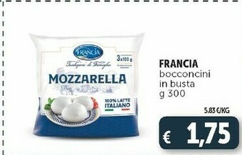 Deco Supermercati Rana Mozzarella offerta