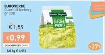 Prezzemolo e Vitale EUROVERDE Cuori di Iceberg gr 200 offerta