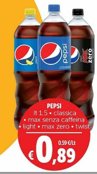 Deco Supermercati Pepsi Bevande analcoliche offerta