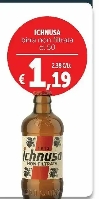 Deco Supermercati Ichnusa Birra offerta