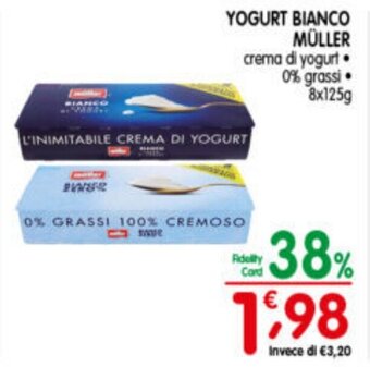 YOGURT BIANCO MÜLLER 8x125 g