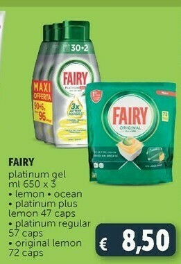 Deco Supermercati Fairy Detersivo lavastoviglie offerta