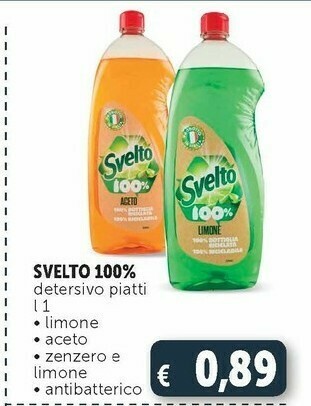 Deco Supermercati Svelto Detersivo piatti offerta