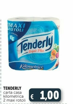 Deco Supermercati Tenderly Carta igienica offerta