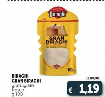 Deco Supermercati Biraghi Gran Grattugiato Fresco offerta