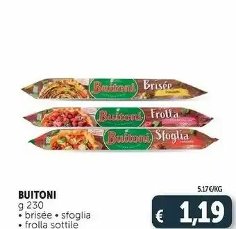 Deco Supermercati Buitoni La Brisèe Senza Glutine 230 G(ml) offerta