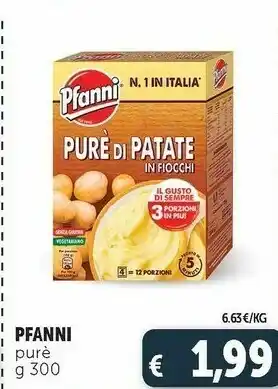 Deco Supermercati Pfanni Purè Di Patate In Fiocchi offerta