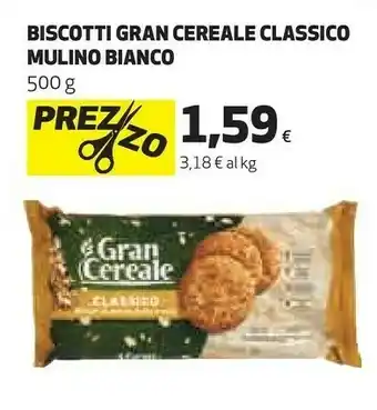 Ipercoop Mulino Bianco Classico Gran Cereale 500 G(ml) offerta