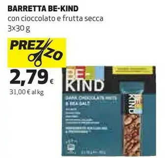 Ipercoop Be-kind Barreta Con Cioccolato E Frutta Secca offerta