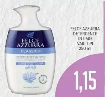 Supermercati Piccolo Felce Azzurra Detergente Intimo 250ml offerta