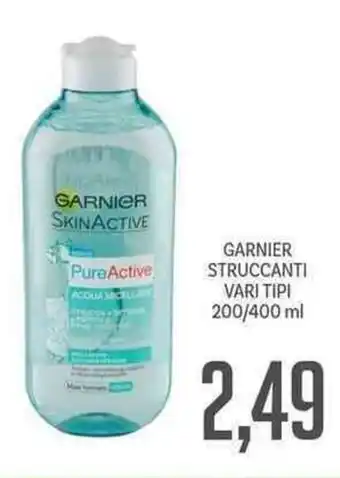Supermercati Piccolo Garnier Struccanti 200/400ml offerta