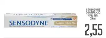 Supermercati Piccolo Sensodyne Dentifricio 75ml offerta