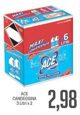 Supermercati Piccolo Ace Candeggina 3 Litri x 2 offerta